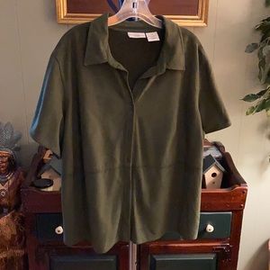 kathy ireland Plus short sleeve top 2X